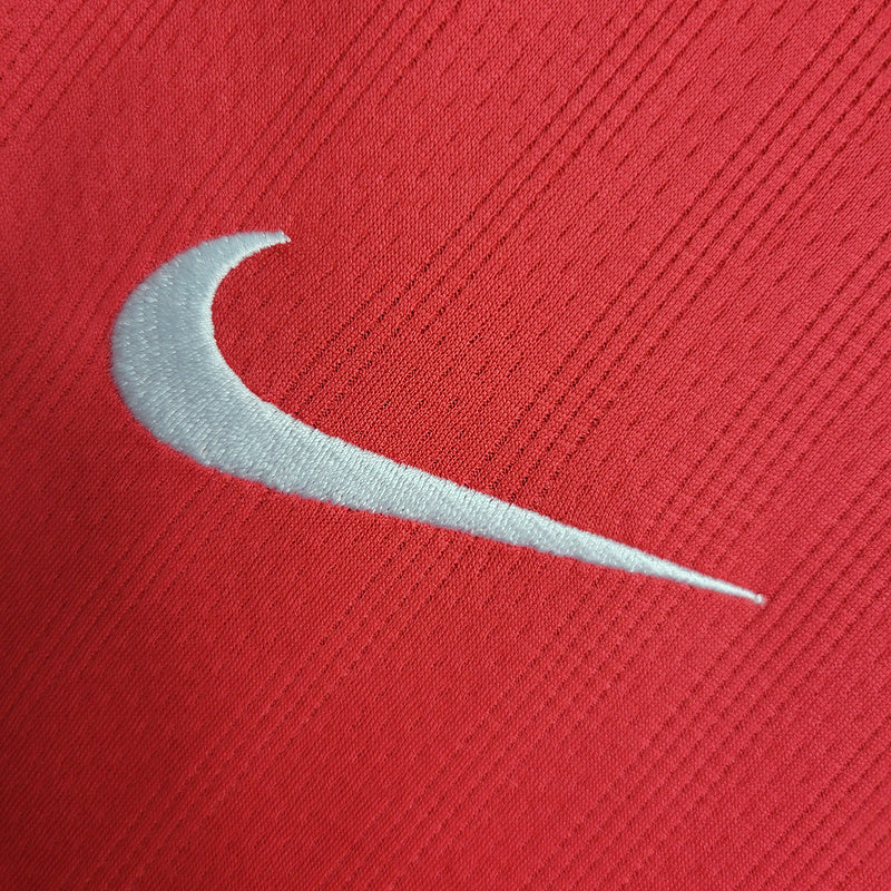 Camisa Retrô Manga longa Manchester United 07/08