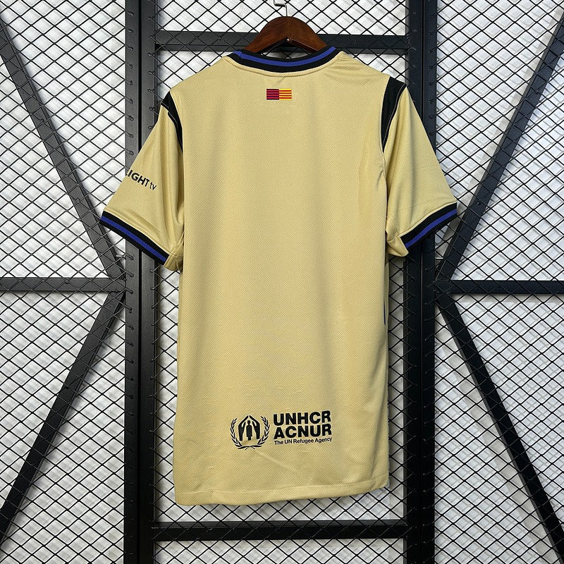 Camisa Barcelona Visitante (bege) 25/26