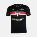 Camisa São Paulo Versão Jogador Preta 25/26