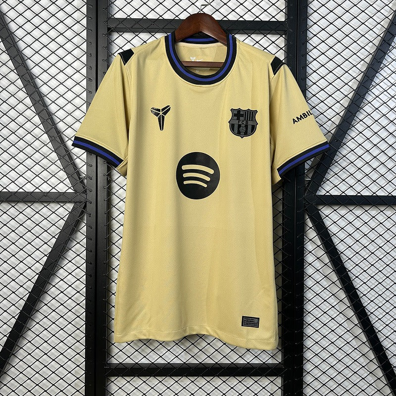 Camisa Barcelona Visitante (bege) 25/26